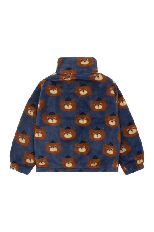 Tiny Cottons Bears Polar Jacket Light Navy