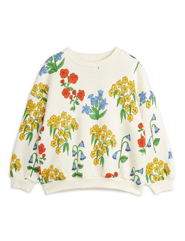 Mini Rodini Snow Flowers aop Sweatshirt