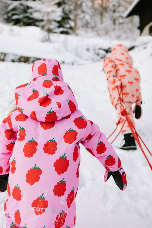 スキー TOAST [TINY COTTONS] Bow  pant_pink TOAST [TINY COTTONS] Bow Snow pant_pink