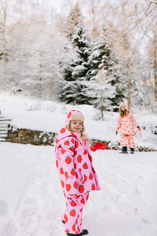 TOAST [TINY COTTONS] Bow Snow pant_pink
