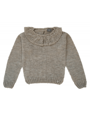 Truien & vesten MEISJESKLEDING Tocoto vintage Tocoto vintage knit sweater dark grey